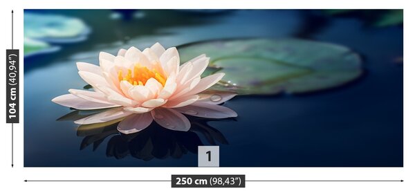 Fototapet Lotus Flower Pond