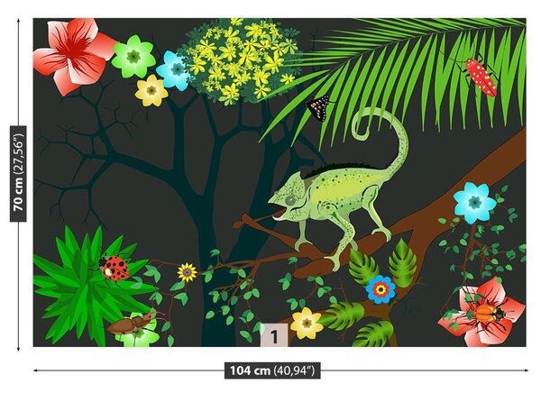 Fototapet Cameleon