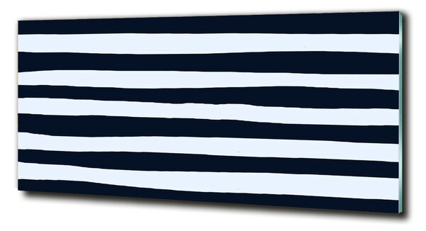 Tablou pe pe sticlă fundal Striped