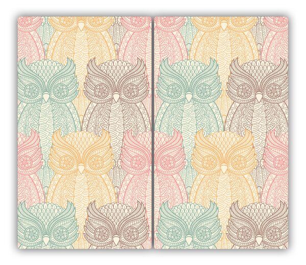 Tocator din sticla Owls