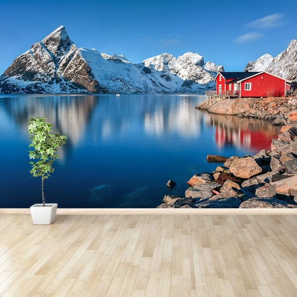 Fototapet Lofoten Norvegia