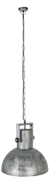 Lampă suspendată industrială gri 40 cm - Samia Sabo