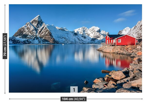 Fototapet Lofoten Norvegia