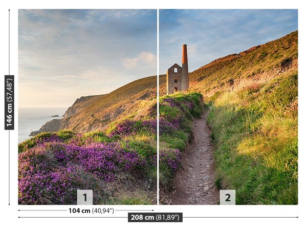 Fototapet Coasta de Cornwall