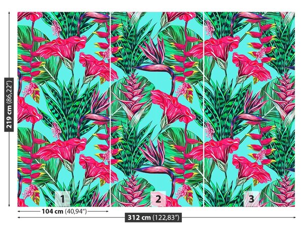 Fototapet Model floral