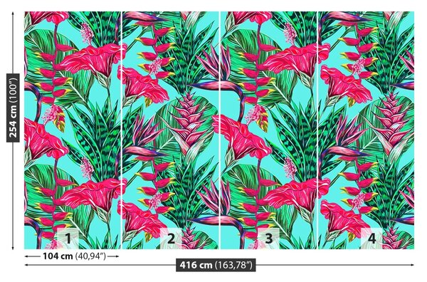 Fototapet Model floral