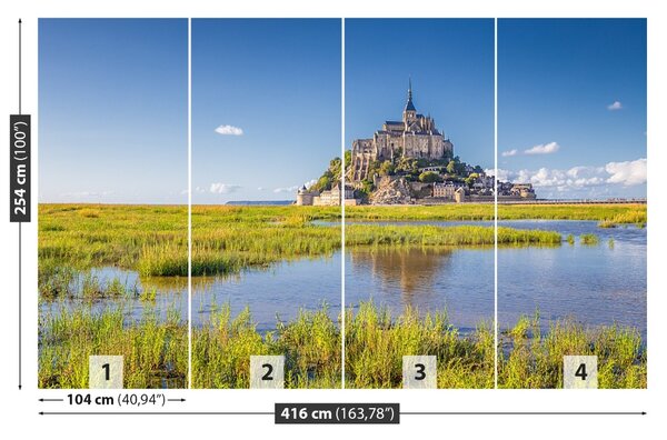Fototapet Le Mont Saintmichel