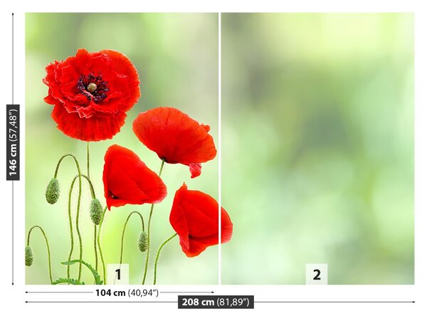 Fototapet Red Maci