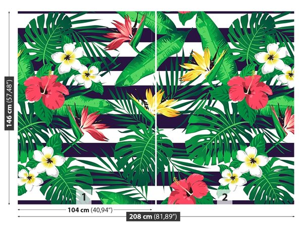 Fototapet Flori tropicale