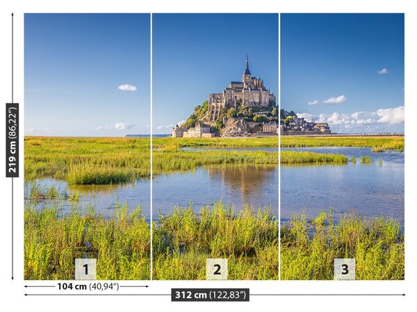 Fototapet Le Mont Saintmichel