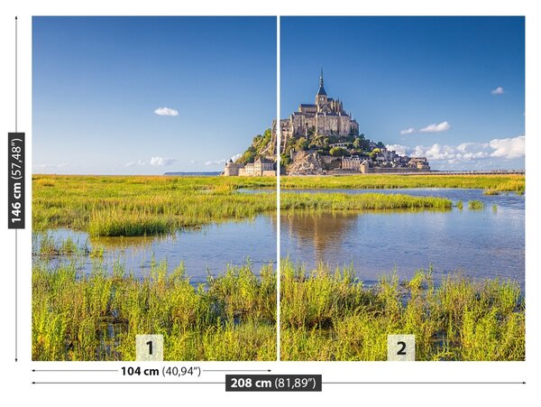 Fototapet Le Mont Saintmichel