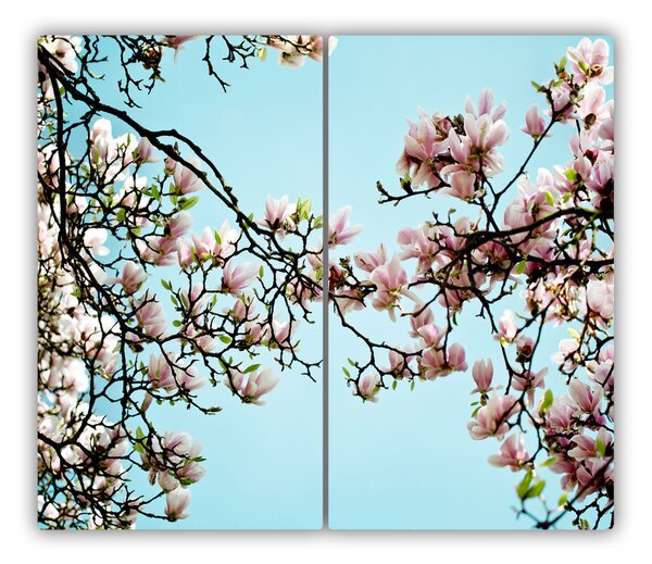 Tocator din sticla flori Magnolia