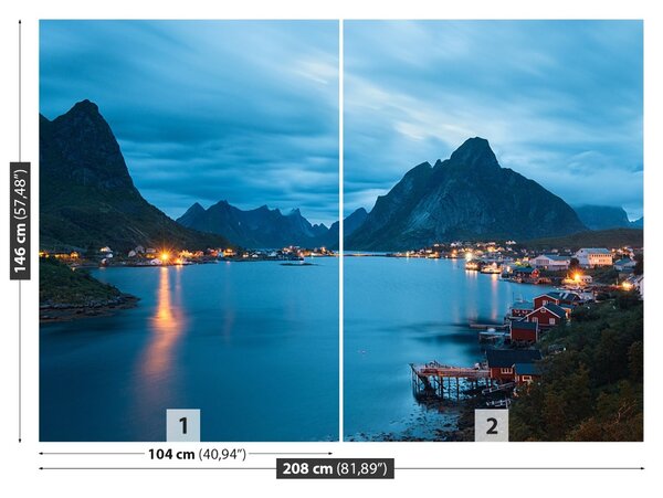 Fototapet Insulele Lofoten