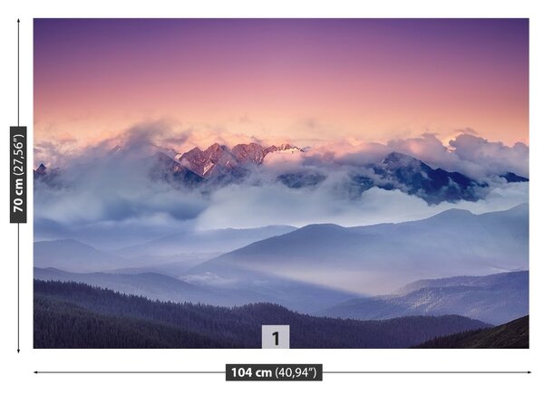 Fototapet Munții Cloud