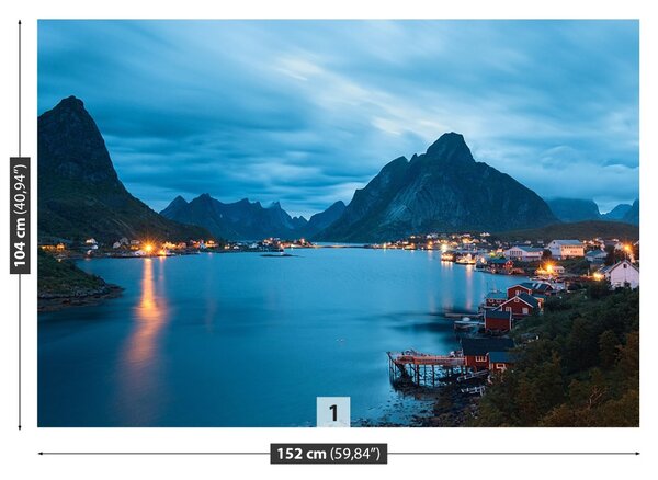Fototapet Insulele Lofoten