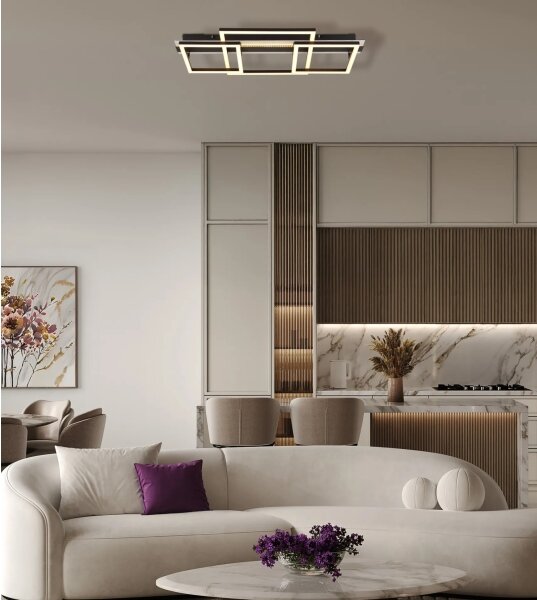 Globo 673820-40 - Plafonieră LED ESTRADA LED/40W/230V 3000K 33x70 cm