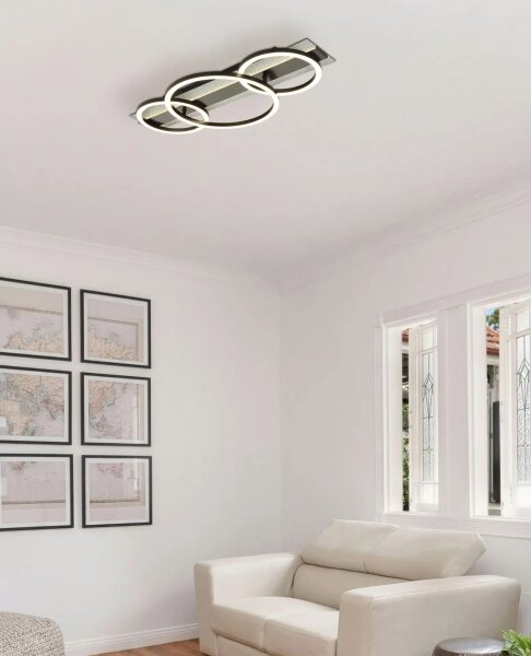 Globo 67382-40 - Plafonieră LED NORBERTO LED/40W/230V 4000K 30x62,2 cm