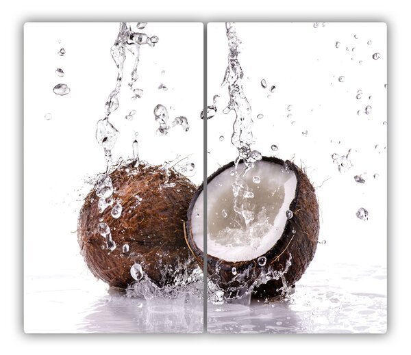 Tocator din sticla Nucă de cocos și apă