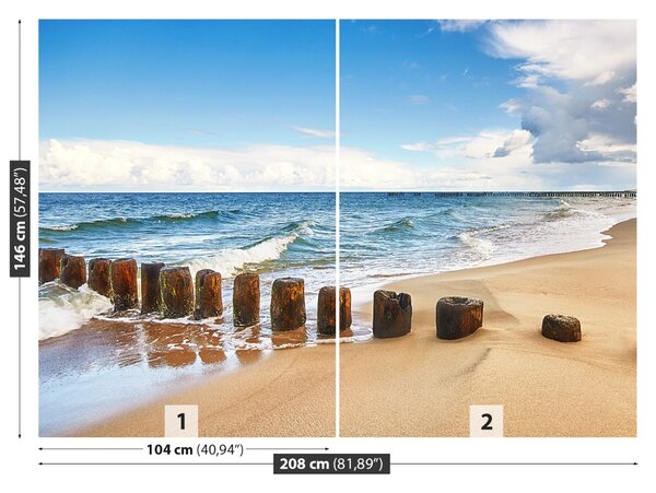 Fototapet Plajă. Mare