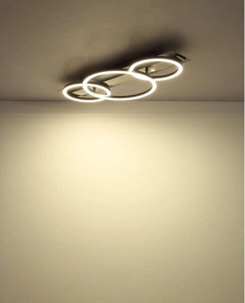 Globo 67382-40 - Plafonieră LED NORBERTO LED/40W/230V 4000K 30x62,2 cm