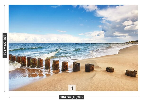 Fototapet Plajă. Mare