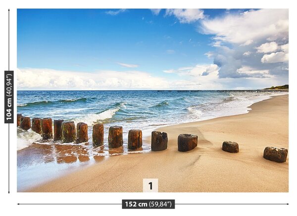 Fototapet Plajă. Mare