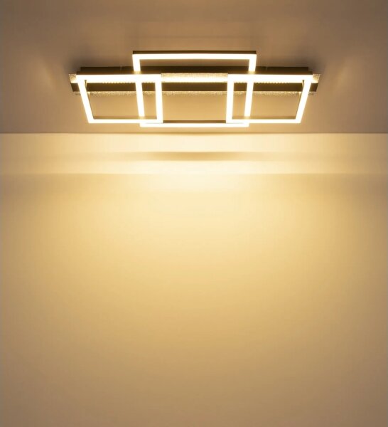 Globo 673820-40 - Plafonieră LED ESTRADA LED/40W/230V 3000K 33x70 cm