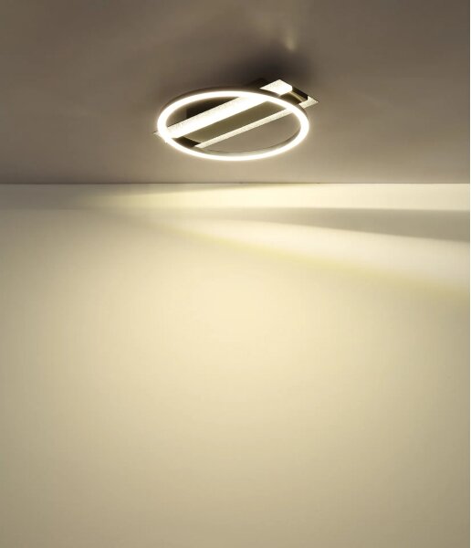 Globo 67382-24 - Plafonieră LED NORBERTO LED/24W/230V 4000K 30x34,2 cm