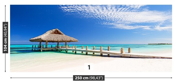 Fototapet White Beach