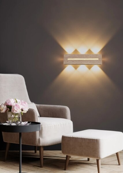 Globo 78394-17 - Aplică de perete LED ROJAS LED/17W/230V 3000K