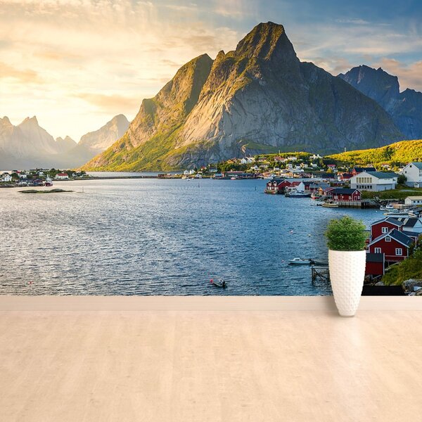Fototapet Norvegia Fjord