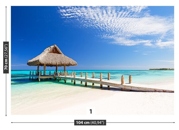 Fototapet White Beach