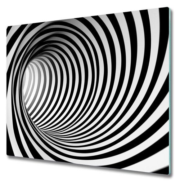 Tocator din sticla 3d tunel