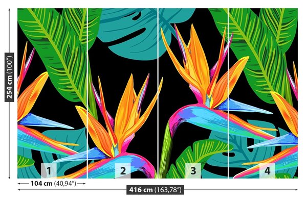 Fototapet Flori tropicale