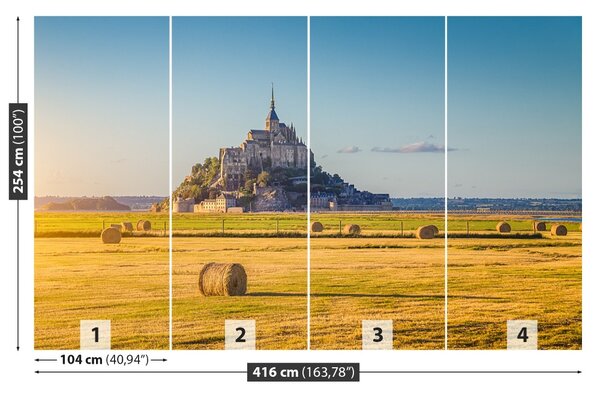 Fototapet Le Mont Saintmichel