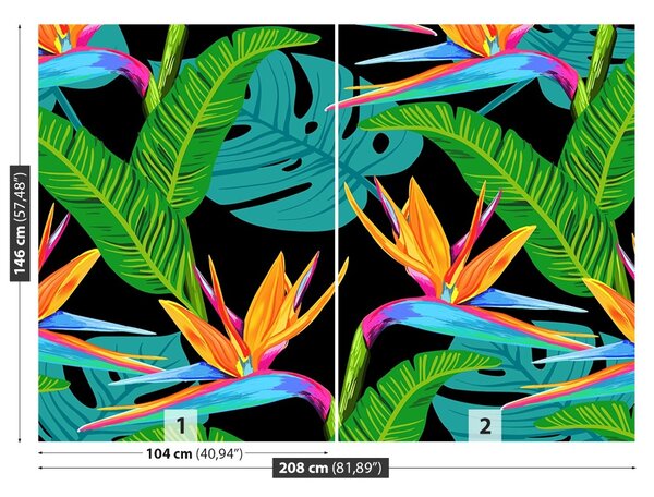 Fototapet Flori tropicale