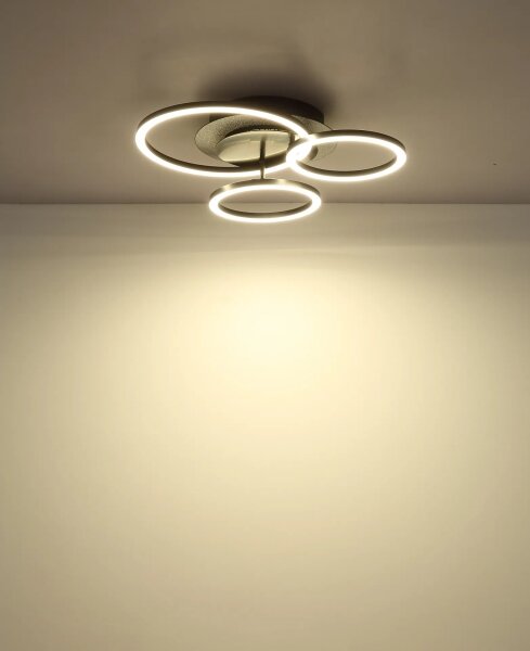 Globo 67382-40D - Plafonieră LED NORBERTO LED/40W/230V 4000K 42x46 cm