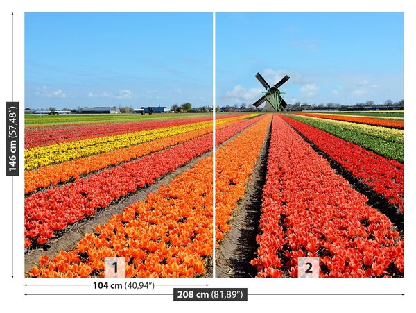 Fototapet Windmill Lalele