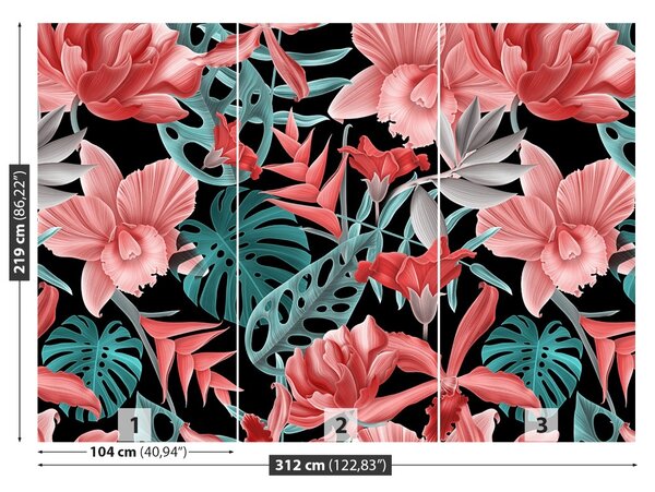 Fototapet Flori tropicale