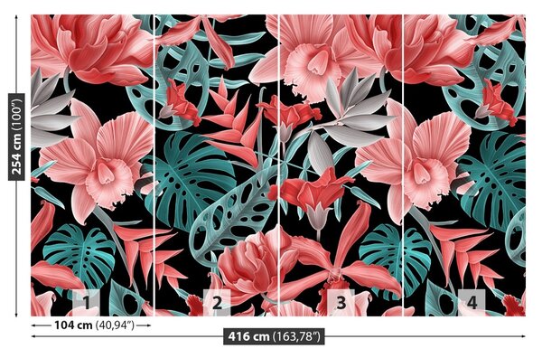 Fototapet Flori tropicale