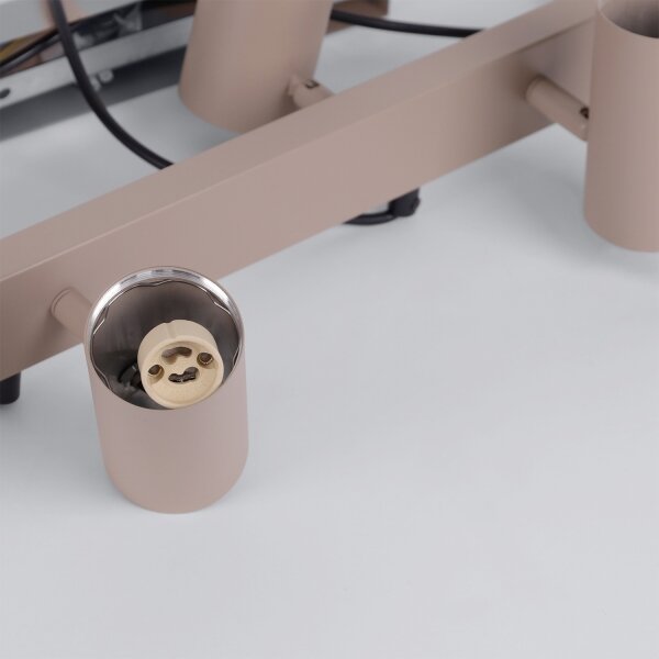 Brilagi - Lustru LED RGBW reglabil pe cablu SELE 6xGU10/6,5W/230V bej