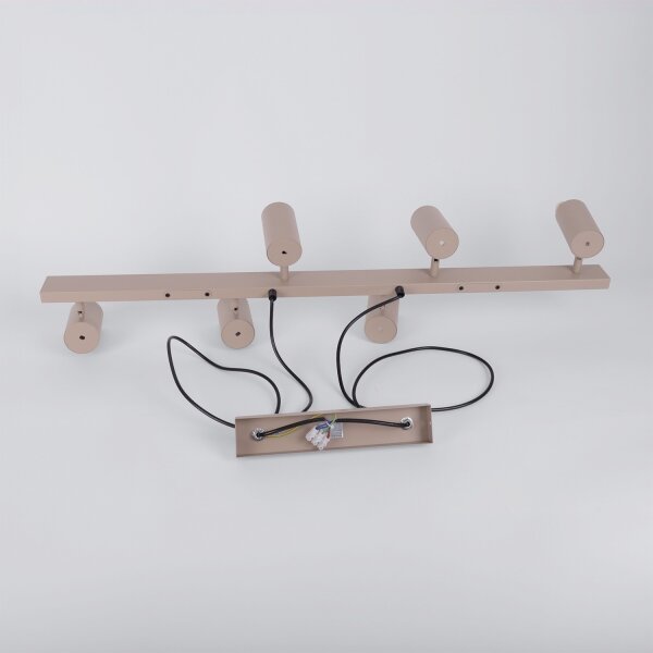 Brilagi - Lustru LED RGBW reglabil pe cablu SELE 6xGU10/6,5W/230V bej