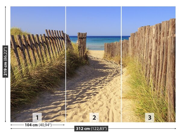 Fototapet Dunes Sea