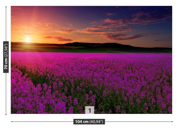 Fototapet Pink Meadow