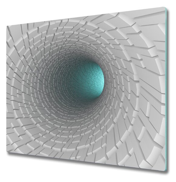 Tocator din sticla 3d tunel