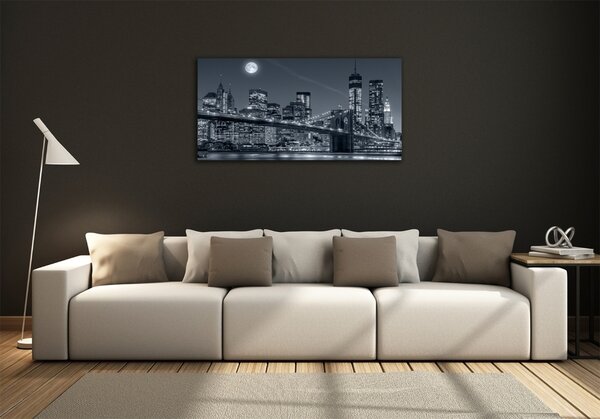 Tablou pe pe sticlă Manhattan New York City