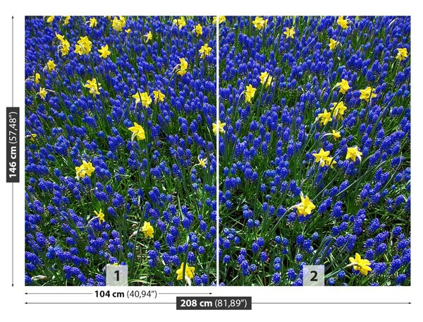 Fototapet Lupin Flori