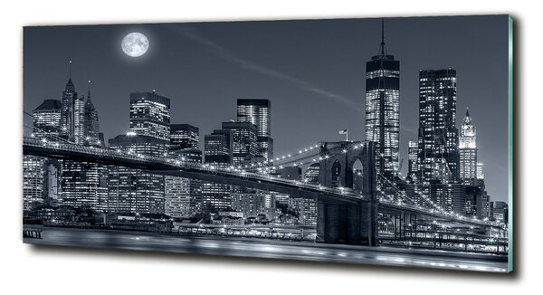 Tablou pe pe sticlă Manhattan New York City
