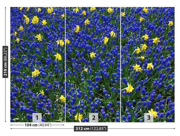 Fototapet Lupin Flori