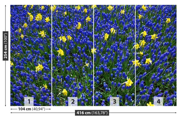 Fototapet Lupin Flori